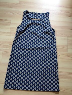 Banana Republic Navy Sleeveless Shift
